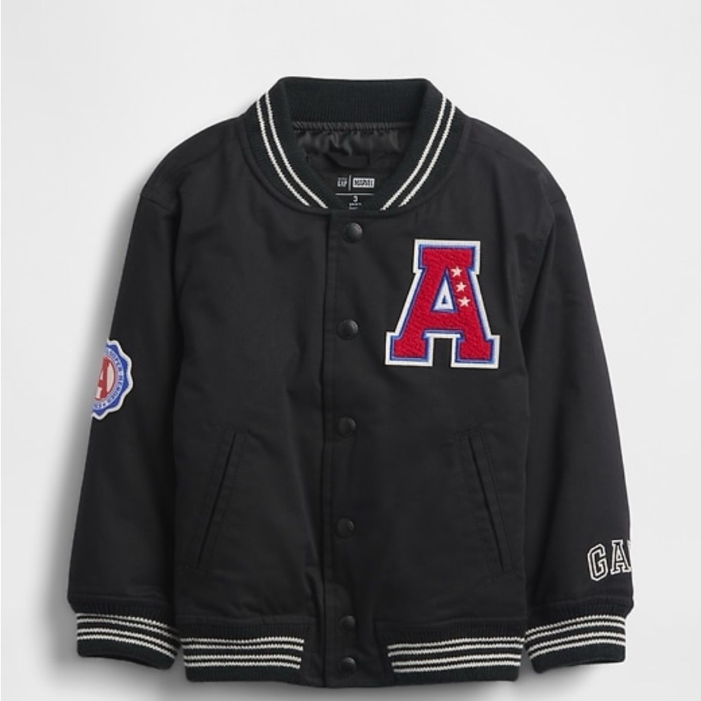 Baby Avengers Varsity Jacket-New-6-12 Months -Gap special edition-New
